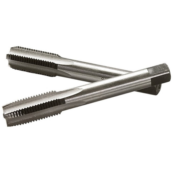 Метчик ручной Сибртех 76625, М10 х1,0 мм, правый, комплект 2 штуки, 9ХС