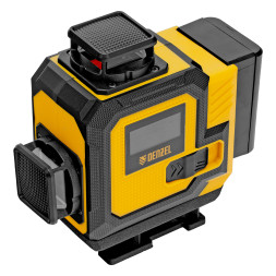 Нивелир лазерный Denzel DLV-360-4C 35081, дальность 30м, гориз. 2х360град/верт. 2х360град., зеленый луч