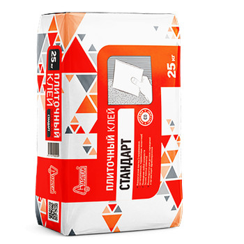 Клей плиточный Старатели Стандарт, 25 кг