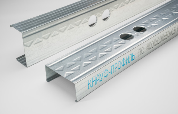 Профиль стоечный(ПС), 100мм х 50мм,  L-4200мм, Кнауф