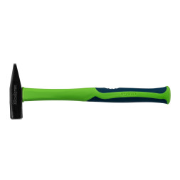Молоток слесарный Сибртех 10318, 200 гр, квадратный боек, фибергласовая обрезиненная рукоятка