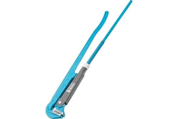 Ключ трубный рычажный, КТР №4, 3"-100мм, цельнокованый, CrV, прямые губки, тип "L", "GROSS" /15606