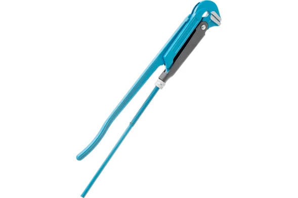 Ключ трубный рычажный, КТР №4, 3"-100мм, цельнокованый, CrV, прямые губки, тип "L", "GROSS" /15606