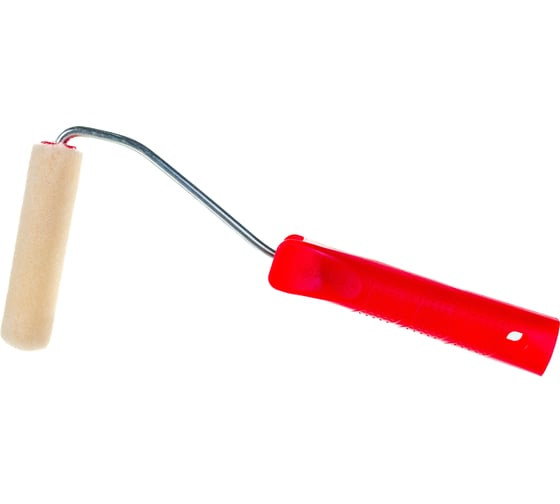 Мини-валик из велюра Зубр 02536-10 сменный, 15 х 100 мм, ворс 4 мм, бюгель 6 мм