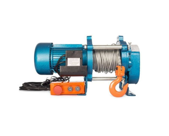 Лебедка электрическая Tor 1002129, 220В, г/п 300 кг, стальной канат 70 м, ЛЭК-300 E21 (KCD)