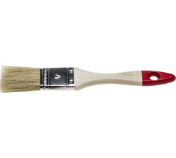 Кисть плоская Stayer 0101-025, 1,0" (25 мм), натуральная щетина, деревянная ручка