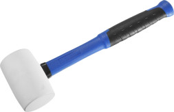 Киянка Зубр Профессионал 20531-450_z02, 450 гр, белая резина, фибергласовая рукоятка