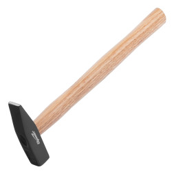 Молоток слесарный Sparta 102065, 300 гр, квадратный боек, деревянная рукоятка