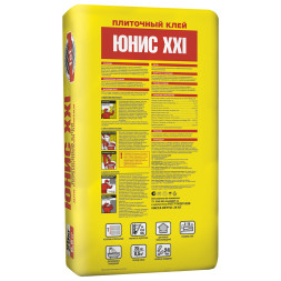 Клей плиточный Unis XXI экономичный, 25 кг