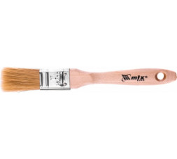 Кисть плоская MTX Евро 83051, 1,0" (25 мм), натуральная щетина, деревянная ручка