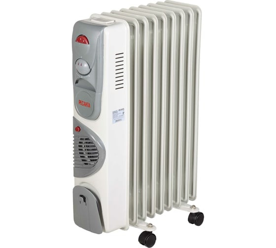 Радиатор масляный Ресанта ОМ-9НВ 67/3/11, 2400 Вт