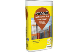 Декоративная штукатурка Vetonit weber.min &amp;quot;Короед&amp;quot;, 20 кг