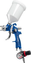 Краскопульт пневматический Зубр Профессионал PRO 600M HVLP c верхним бачком