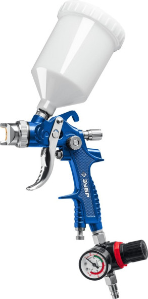 Краскопульт пневматический Зубр Профессионал PRO 600M HVLP c верхним бачком