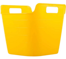 Ведро строительное полиэтиленовое гибкое прямоугольное Fit 67845, 26,5 л