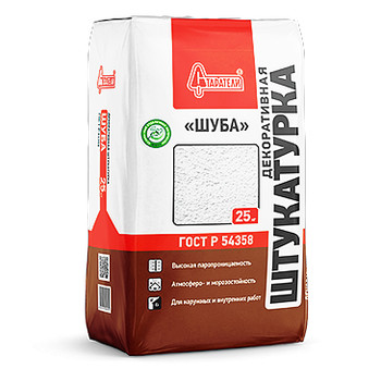 Декоративная штукатурка Старатели Шуба 2 мм, 25 кг