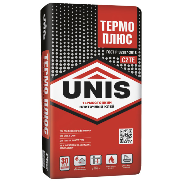 Клей плиточный Термо Плюс, 25 кг