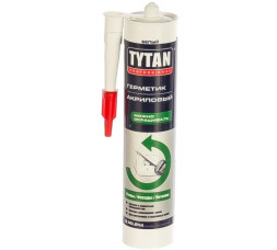 Герметик акриловый малярный Tytan Professional, цвет белый, 280 мл