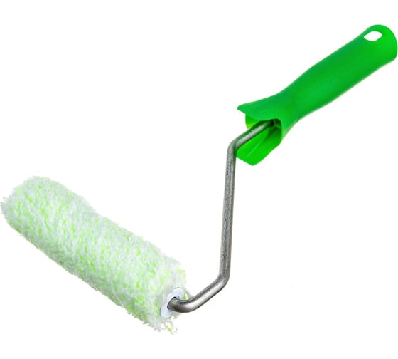 Мини-валик из микроволокна Сибртех Работы по дереву 80596, 16 х 110 мм, ворс 12 мм, бюгель 6 мм