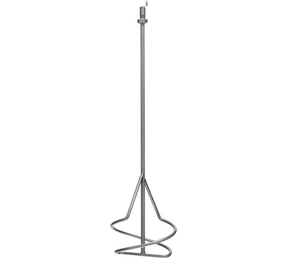 Насадка для миксера Сибртех 84780, 120х600 мм, хвостовик резьба М14, для строительных смесей, сталь