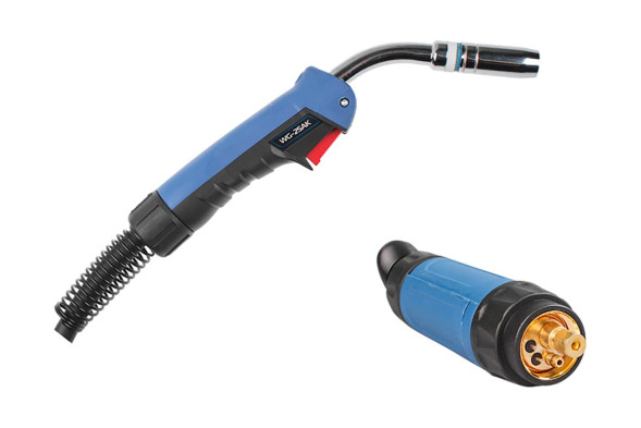 Горелка сварочная Solaris WG-25AK3 WG-25AK, 3 м, евро адаптер