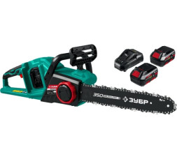 Цепная пила Зубр ПЦЛ-3635-42, 2x18 В, 4 А*ч