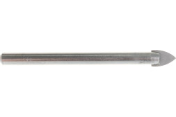 Сверло перовое по керамике и стеклу Matrix 72820, D10 мм, цилиндрический хвостовик