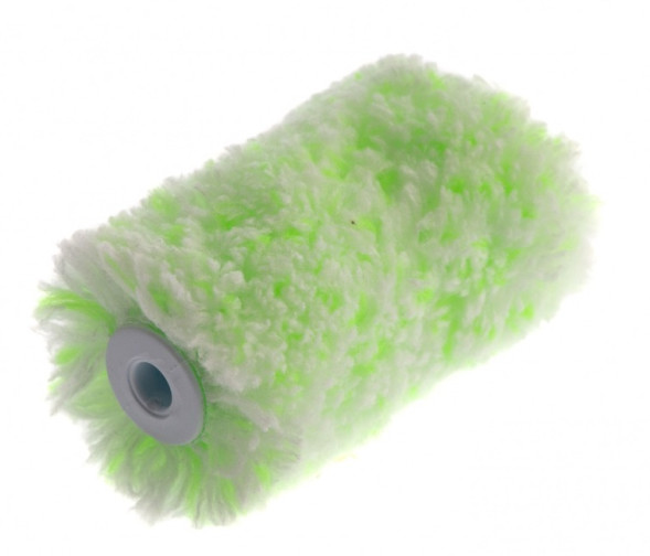 Мини-валик из микроволокна Сибртех 80597 с ручкой, 16 х 60 мм, ворс 12 мм, бюгель 6 мм