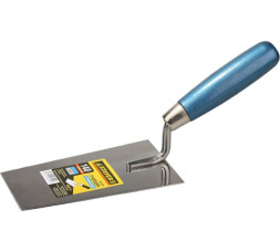 Кельма Stayer 0830-14 трапеция, 140 мм, нержавеющая сталь, деревянная ручка