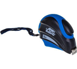 Рулетка Барс Полимер 32502, 5 м х 19 мм, эргономичный корпус, автоматическая фиксация