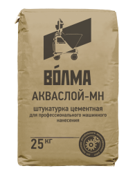 Штукатурка цементная Волма Акваслой МН, 25 кг
