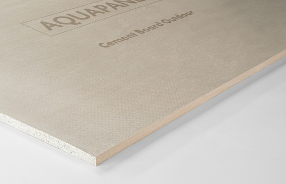 Цементная плита Кнауф Аквапанель наружная, 1200 х 2400 х 12,5 мм