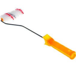 Мини-валик из полиакрила Fit 02671 с ручкой, 15 х 100 мм, ворс 10 мм, бюгель 6 мм