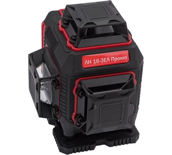 Нивелир лазерный Elitech ЛН-16 ЗЕЛ Промо, дальность 25 м, горизонтальный  2х360 град./вертикальный 2х360 град., зеленый