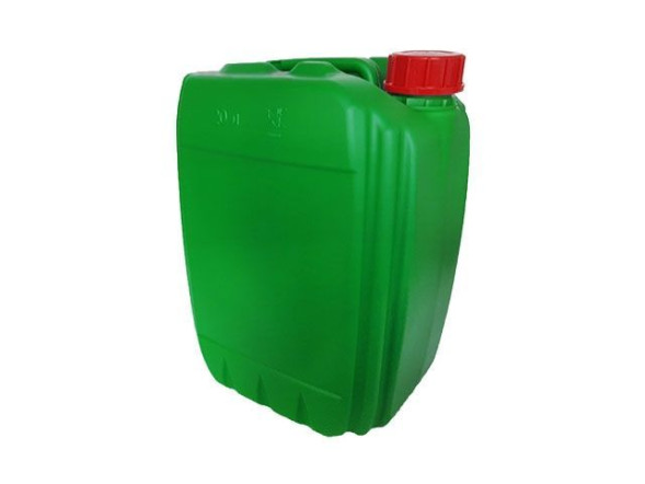Канистра пластиковая для технических жидкостей БЗПИ, 20 л, зеленая