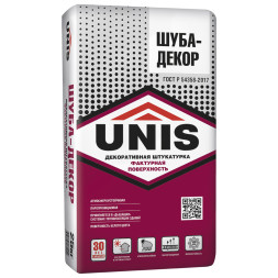 Декоративная штукатурка Unis Шуба-Декор, 25 кг