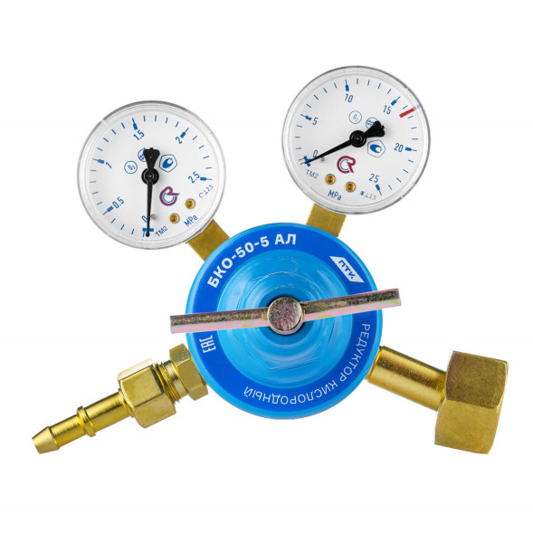 Редуктор кислородный  ПТК БКО-50-5 АЛ артикул 001.010.102