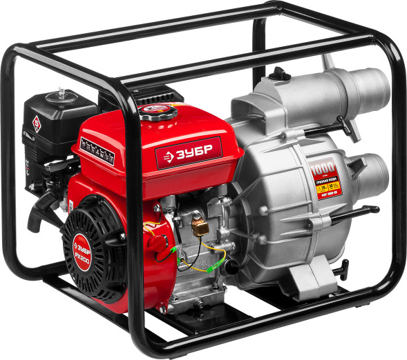 Мотопомпа бензиновая Зубр МПГ-1000-80 МАСТЕР