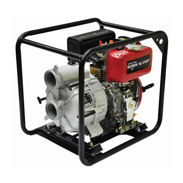 Дизельная мотопомпа Elitech МД 1100 Д 80 Г