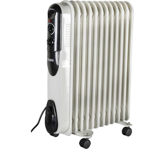 Радиатор масляный Ресанта ОМПТ-12Н 67/3/5, 2500 Вт