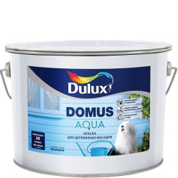 Краска для деревянных фасадов Domus Aqua Dulux, RAL 6028, полуматовая, база BC, 2,5л