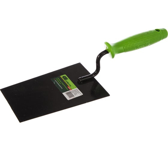 Кельма трапеция стальная Сибртех 86216 с пластиковой ручкой, 160 мм
