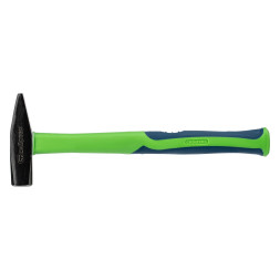 Молоток слесарный Сибртех 10321, 400 гр, квадратный боек, фибергласовая обрезиненная рукоятка