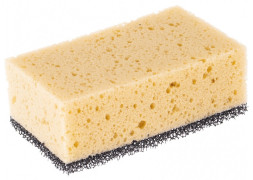 Губка  для удаления эпоксидной затирки Сибртех 86840,160х95х60мм, крупнопористая комбинированная