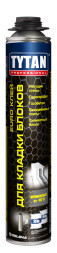 Клей для кладки блоков Tytan Professional Euro, всесезонный, 870 мл