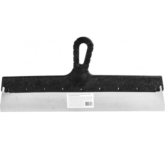 Шпатель фасадный из нержавеющей стали Sparta 85136 с пластмассовой ручкой, 450 мм