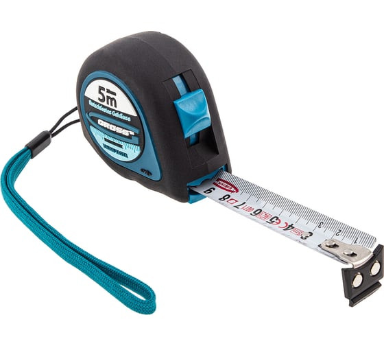 Рулетка Gross Ergonomisch 31103, 5 м х 25 мм, обрезиненный корпус, зацеп с магнитом