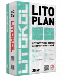 Цементная штукатурка Litokol Litoplan, 25 кг