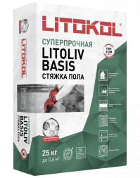 Ровнитель для пола Litokol LitoLiv Basis, 25 кг