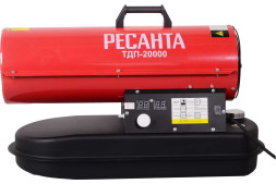 Пушка тепловая дизельная Ресанта ТДП-20000 67/1/9, 20 кВт, поток-900 м/ч, расход-1,58 л/ч